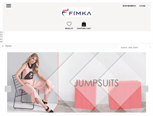Tablet Screenshot of fimkastore.com